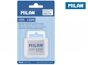 Gumka chlebowa Milan 1220 do węgla i grafitu w pudełku na blistrze