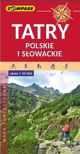 Tatry Polskie i Słowackie Mapa turystyczna wodoodporna 1:50 000 Tatry Polskie i Słowackie Mapa turystyczna wodoodporna 1:50 000