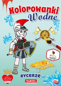 Kolorowanka wodna Rycerze Kolorowanka wodna Rycerze