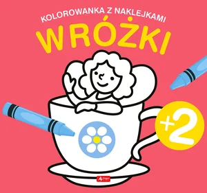 Wróżki Kolorowanka z naklejkami Wróżki Kolorowanka z naklejkami
