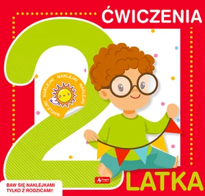 Ćwiczenia 2-latka z naklejkami Ćwiczenia 2-latka z naklejkami