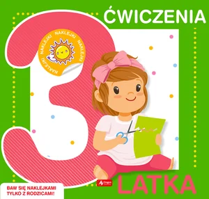 Ćwiczenia 3-latka z naklejkami