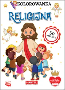 Kolorowanka Religijna z naklejkami Kolorowanka Religijna z naklejkami