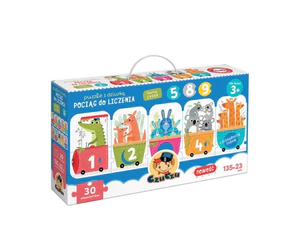CzuCzu Puzzle z dziurką Pociąg do liczenia