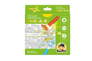 CzuCzu Dłuuugie kolorowanki Dinozaury CzuCzu Dłuuugie kolorowanki Dinozaury