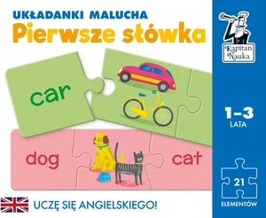 Angielski Pierwsze słówka Układanki malucha