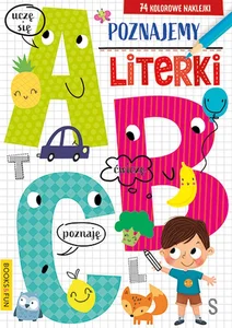 Poznajemy literki ABC plus naklejki