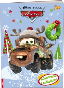 Disney/Pixar Auta. Kolorowanka z naklejkami NA-9116