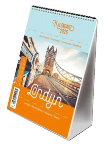 Kalendarz 2026 ze spiralką B6 pionowy 01