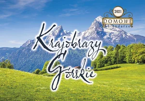 Kalendarz 2026 Domowy Krajobrazy Górskie