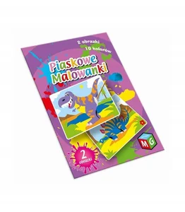 Piaskowe malowanki Dinozaury Piaskowe malowanki Dinozaury