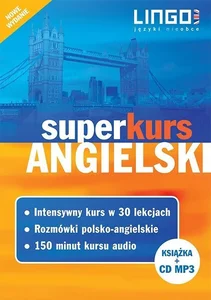 Angielski Superkurs Nowy kurs z rozmówkami +CD