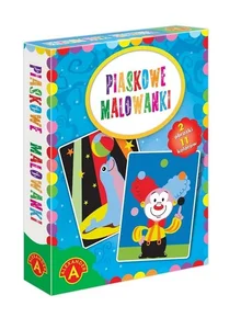 Piaskowe malowanki foka/klaun Piaskowe malowanki foka/klaun
