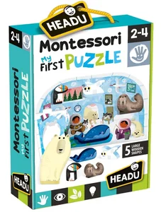 Montessori Moje Pierwsze Puzzle- Biegun