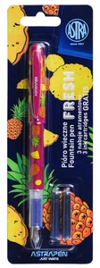 Pióro młodzieżowe Fresh 1 szt + 3 naboje mix