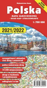 Mapa Polska 700 000 wyd. 4 Mapa Polska 700 000 wyd. 4