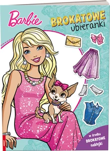 Barbie Brokatowe ubieranki Barbie Brokatowe ubieranki