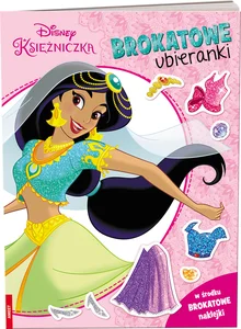 Disney Księżniczki Brokatowe ubieranki