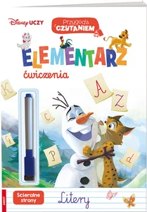 Disney uczy Elementarz Ćwiczenia Litery