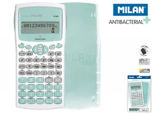 Kalkulator naukowy Milan antibacterial zielony M240 Kalkulator naukowy Milan antibacterial zielony M240