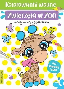 Zwierzęta w ZOO. Kolorowanki wodna Zwierzęta w ZOO. Kolorowanki wodna