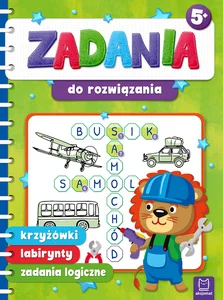 Zadania do rozwiązania. Krzyżówki, labirynty, zadania logiczne Zadania do rozwiązania. Krzyżówki, labirynty, zadania logiczne