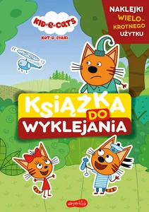 Kot-o-ciaki. Książka do wyklejania Kot-o-ciaki. Książka do wyklejania