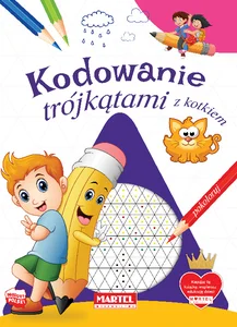 Kodowanie trójkątami z kotkiem Kodowanie trójkątami z kotkiem