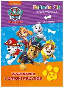 Psi Patrol Zadania dla przedszkolaka Wyzwania z Zatoki przygód 5-6 lat Nauka i zabawa z psim patrolem