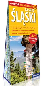 Beskid Śląski laminowany map&guide 2w1: przewodnik i mapa Beskid Śląski laminowany map&guide 2w1: przewodnik i mapa
