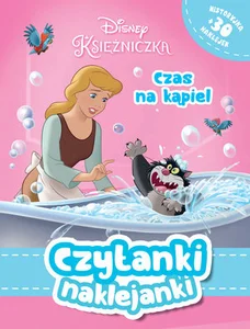 Czytanki naklejanki. Czas na kąpiel. Disney Ks