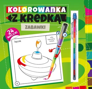 Kolorowanka z kredką Zabawki Kolorowanka z kredką Zabawki