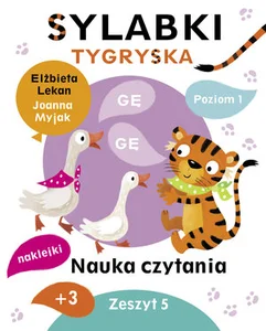 Sylabki Tygryska. Nauka czytania Poziom 3. Zes