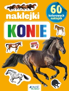 60 kolorowych naklejek Konie 60 kolorowych naklejek Konie