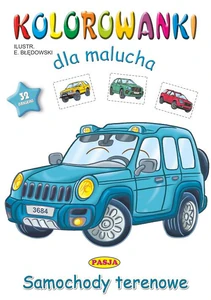 Samochody terenowe. Kolorowanki dla malucha