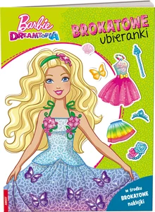 Barbie dreamtopia Brokatowe ubieranki SDLB-1401 Barbie dreamtopia Brokatowe ubieranki SDLB-1401