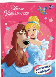 Disney Księżniczka Kolorowanka z naklejkami Disney Księżniczka Kolorowanka z naklejkami