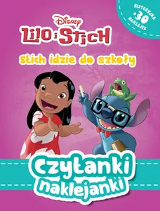 Czytanki naklejanki Stitch idzie do szkoły Disney Lilio i Stitch