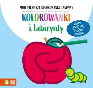 Kolorowanki i labirynty. Moje pierwsze kolorowanki i zabawy