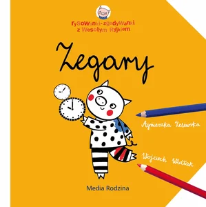 Wesoły Ryjek. Zegary Rysowanki-zgadywanki z Wesołym Ryjkiem