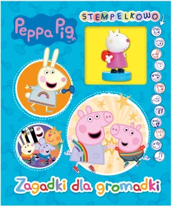 Peppa Pig Stempelkowo Zagadki dla gromadki Peppa Pig Stempelkowo Zagadki dla gromadki