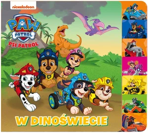 Psi Patrol Książka z registrami W Dinoświecie Psi Patrol Książka z registrami W Dinoświecie