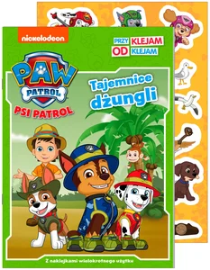 Psi Patrol Przyklejam Odklejam Tajemnice dżungli