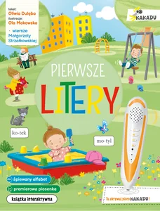 Pierwsze litery Książka interaktywna - pióro KAKADU do aktywacji Pierwsze litery Książka interaktywna - pióro KAKADU do aktywacji
