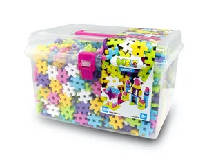 Klocki Meli Basic Pink Travel Box 1000szt Klocki Meli Basic Pink Travel Box 1000szt