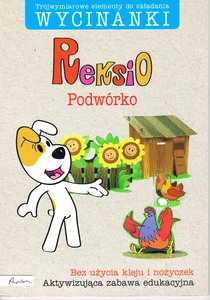 Wycinanki. Reksio. Podwórko