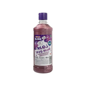 Klej brokatowy fiolet PVA 500ml TUBAN