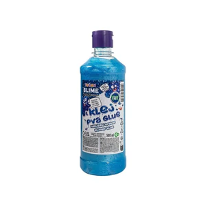 Klej brokatowy niebieski PVA 500ml TUBAN Klej brokatowy niebieski PVA 500ml TUBAN