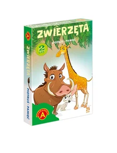 Karty Piotruś + Pamięć Zwierzęta Karty Piotruś + Pamięć Zwierzęta