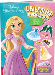 Disney Księżniczka Ubieranki naklejanki Disney Księżniczka Ubieranki naklejanki